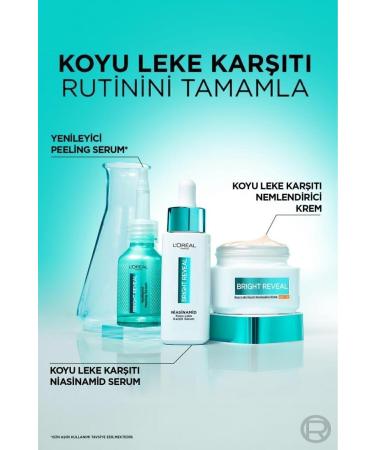 L'Oreal Paris Bright Reveal Anti-Dark Spot Skin Tone Equalizer Spf50 Moisturizing Cream Niacinamide 50ml - Buy Online on GoSupps.com
