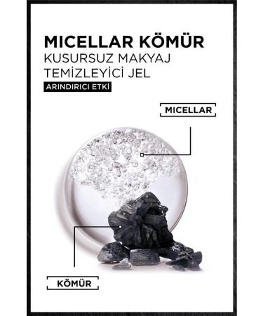 Garnier Micellar Charcoal Flawless Make-Up Remover Gel 400 ml - Buy Online on GoSupps.com