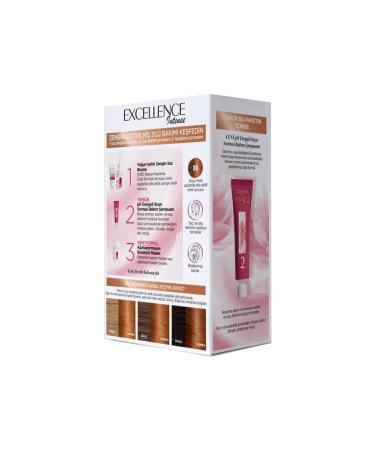 L'Oreal Paris Excellence Intense Hair Dye 7.43 Cinnamon Copper - Buy Online on GoSupps.com