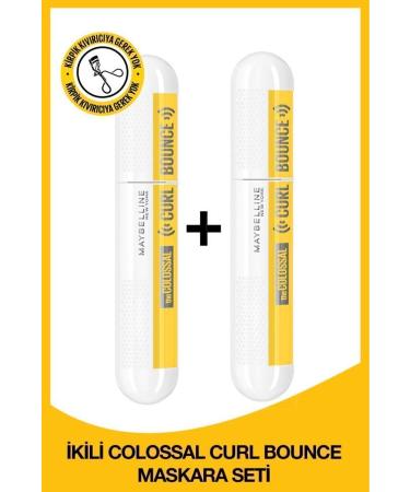 Maybelline New York Colossal Curl Bounce Mascara Set of 2