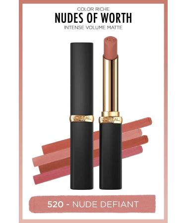 L'Oreal Paris Color Riche Intense Volume Matte Lipstick - 520 Nude Defiant