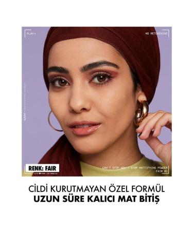 NYX Professional Makeup Can't Stop Won't Stop Mattifying Powder- Fair - Buy Online on GoSupps.com