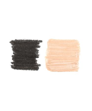 NYX Professional Makeup 2 in 1 Eyebrow Pencil - Sculpt & Highlight Brow Contour Black/Golden Peach 16 g 800897846213 - Buy Online on GoSupps.com