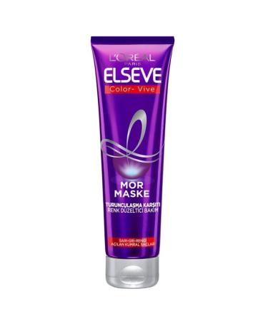 Elseve Color Protection Care Shampoo C48:c64n 450ml & Anti-Orange Purple Shampoo & Purple Mask - Buy Online on GoSupps.com