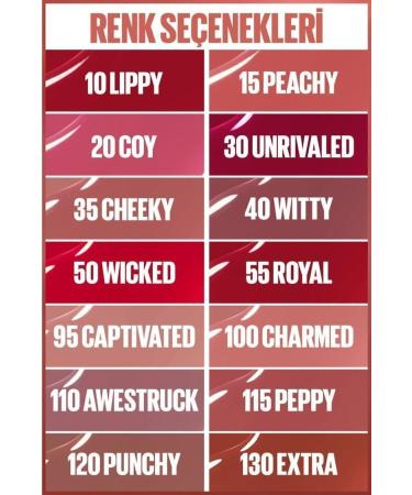 Maybelline New York Super Stay Vinyl Ink Long-Lasting Liquid Glossy Lipstick 110 Awestruck - Buy Online on GoSupps.com