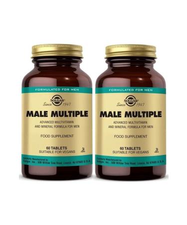 Solgar Male Multiple 60 Tablets 2 Pieces
