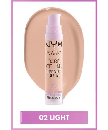 NYX Professional Makeup Bare With Me Concealer Serum 02 Light Concealer - Buy Online on GoSupps.com