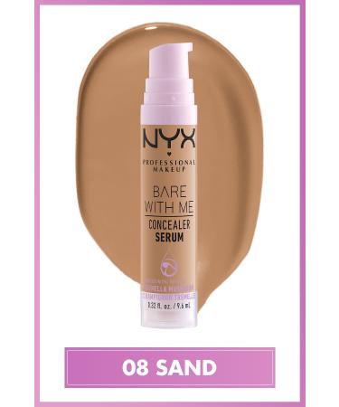 NYX Professional Makeup Bare With Me Concealer Serum 08 Sand - Buy Online on GoSupps.com