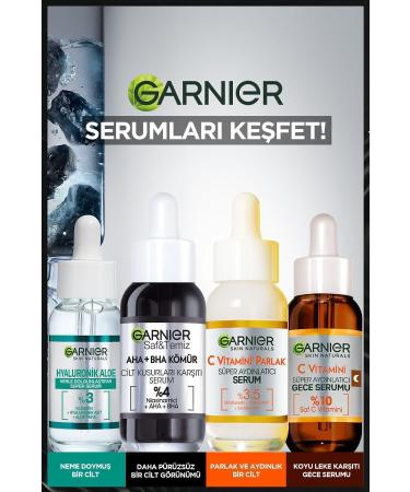 Garnier Aha Bha Anti-Imperfection Serum 4% niacinamide Peeling Aha Bha 30ml - Buy Online on GoSupps.com