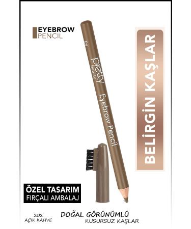 Pretty Beauty Light Brown Eyebrow Pencil