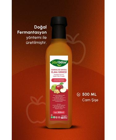 His Natural Sandaloz Gum Green Apple Pineapple Vinegar Fast Toxin Drinkable Natural Set of 2 - Buy Online on GoSupps.com