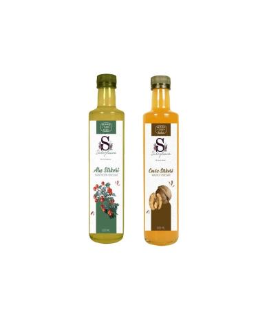 Suheylaana Natural Hawthorn Vinegar 500 Ml And Natural Walnut Vinegar 500 Ml