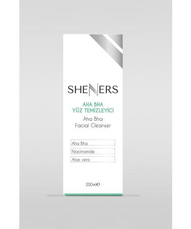 Sheners Aha Bha Natural Purifying Facial Cleansing Gel-Anti-Acne Blackheads and Pimples-200 ml - Buy Online on GoSupps.com