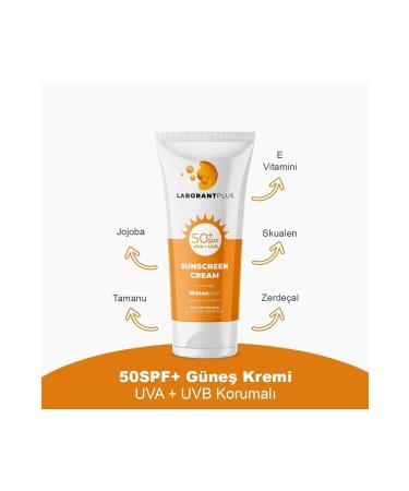 Natural Laborant Plus Oil-Free Anti-Stain Water-Based 50 Spf High Protection Oil-Free Sun Cream 75 ml - Buy Online on GoSupps.com