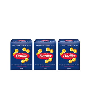 Barilla BARILLA FARFALE TONDE/BOW 3X500 GRAM