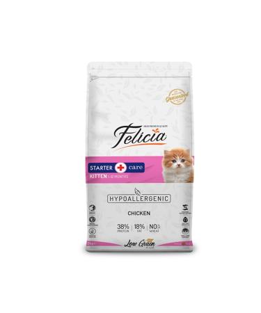 Baltac Petshop Felicia Low Grain Hypoallergenic Chicken Mother and Kitten Food 12Kg