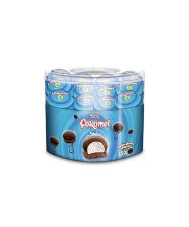 Ulker (3 PIECES) Ulker Cokomel Marshmallow Plain 180 Gr