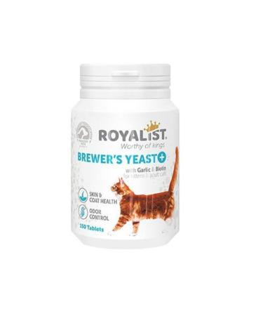 Royalist Brewers Yeast Cat Skin and Fur Health and Odor Remover 150 Tablets
