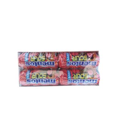 Mentos Sour Strawberry Flavored Sugar Free Sour Gum 30 Gr * 12 Pieces - Buy Online on GoSupps.com