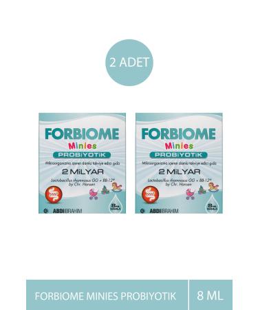 Forbiome Minies Probiotic Drops 8 ml 2 Pieces