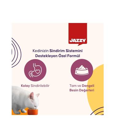 JAZZY General Cat Adult Cat Food Salmon 1.2 Kg - Buy Online on GoSupps.com