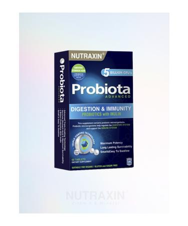 Nutraxin Probiota Advanced 60 Tablets (1 PIECE) '&' (1 PIECE 100 ML FACE CLEANSING GEL)