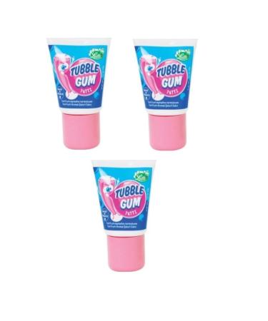 Unibon Lutti Tubble Gum Tutti Frutti Tube Gum 35 g 3 Pieces