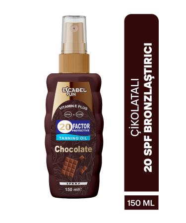 Escabel Chocolate Bronzer 20 Spf 150 ml Oil