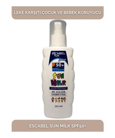 Escabel Sun Kids Spf 50+ Factor Sun Cream for Baby and Child 200 Ml - Buy Online on GoSupps.com