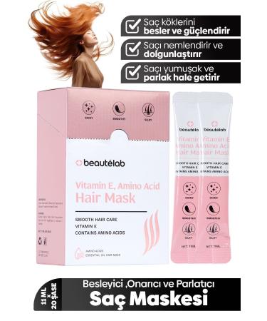 Beautelab Repairing Nourishing Revitalizing Hair Care Mask and Detox for Dry Dyed and Damaged Hair