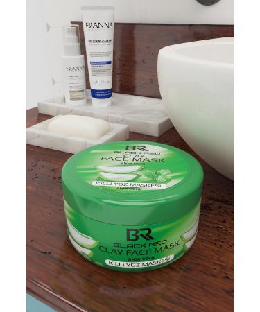 Black Red Black&Red Clay Mask Face Mask Aloe Vera Containing Clay Face Mask - 400g - Buy Online on GoSupps.com