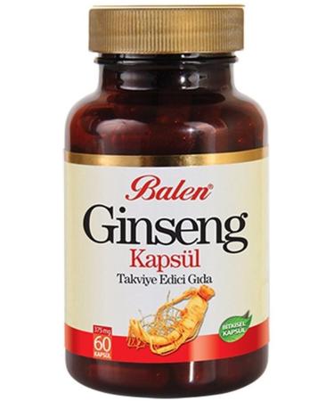 Balen Ginseng Capsule 375mg 60 Pieces