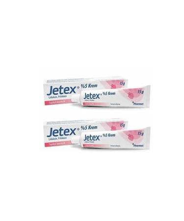 PHARMET Jetex Cream 5% 15 g 2 Pieces