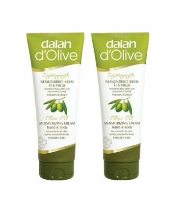 Dalan D'olive Olive Oil Hand and Body Cream 20 ml X 2 Pieces