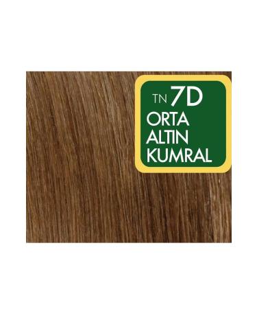 Organic Natural Colors Natural Colors 7d Medium Golden Blonde Organic Hair Dye - Buy Online on GoSupps.com