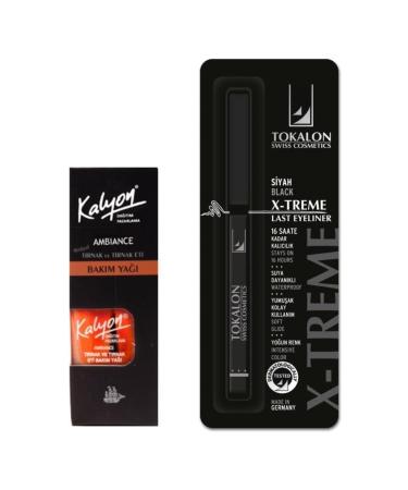 Kalyon Nail Care Oil + Tokalon Lift Eyeliner Black