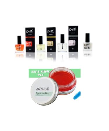 Kalyon Hardening Care Oil Meat Cleaner Protector Set of 4 Joy Line Eyebrow Shaper and Fixer