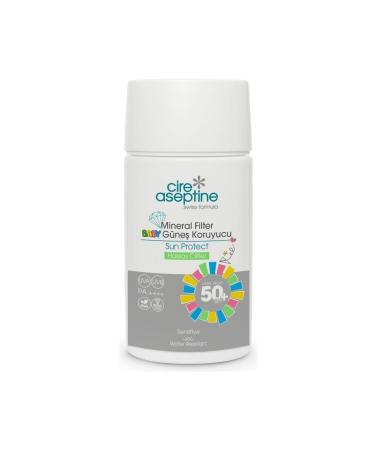 Cire Aseptine Mineral Filter Sun Cream Child & Sensitive 50 Spf 50 ml - Buy Online on GoSupps.com