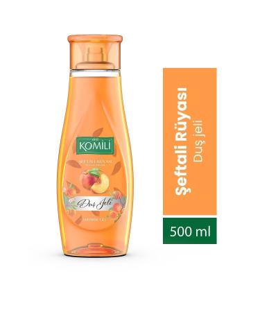 Komili Peach Dream Vegan Shower Gel - Peach and Summer Fruits Scent - 500 ml