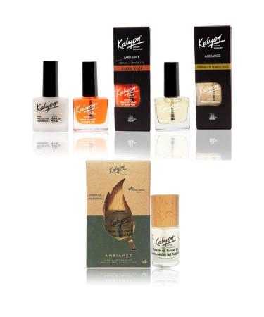 Kalyon Nail Hardener + Care Oil + Meat Cleanser + Herbal Nail and Cuticle Moisturizer