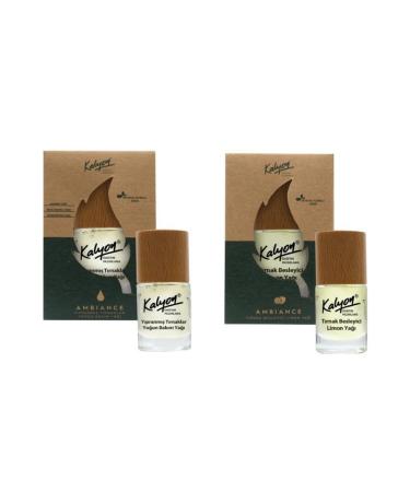 Kalyon Herbal Damaged Nails Intensive Care Oil 11 Ml + Nail Nourishing Lemon Oil 11 Ml