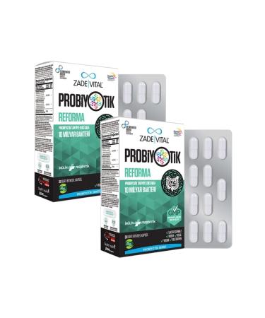 Zade Vital Probiotic Reforma (2 Boxes) 60 Capsules