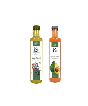 Suheylaana Natural Hawthorn Vinegar 500 Ml And Avocado Vinegar 500 Ml