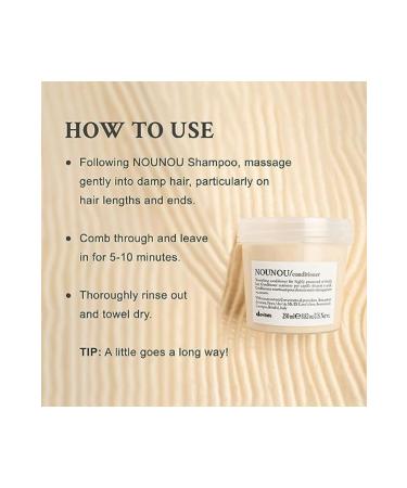 Davines ForBeautyNesli.842Nounou Damaged Hair Care Cream (75605) 250 ml !Q06