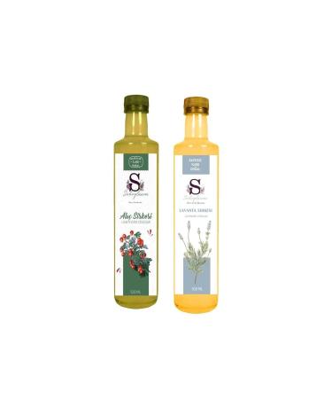 Suheylaana Natural Hawthorn Vinegar 500 Ml And Lavender Vinegar 500 Ml