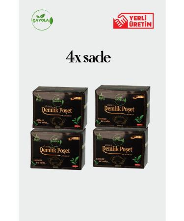 cayola 4-PACK PLAIN TEA POT BAGS PREMIUM TEA