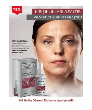 Aclind Bio-placenta Hya-collagen | Anti-Aging Collagen Serum 50 ml - Buy Online on GoSupps.com