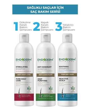 Endoderm Soothing Soothing Hair Care Shampoo for Dry Hair Reactive Scalp For Dry Hair 200ml - Buy Online on GoSupps.com