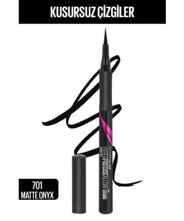 Maybelline New York Hyper Precise All Day Matte Black Eyeliner 701 + Mini Falsies Surreal Mascara Advantage Set - Buy Online on GoSupps.com