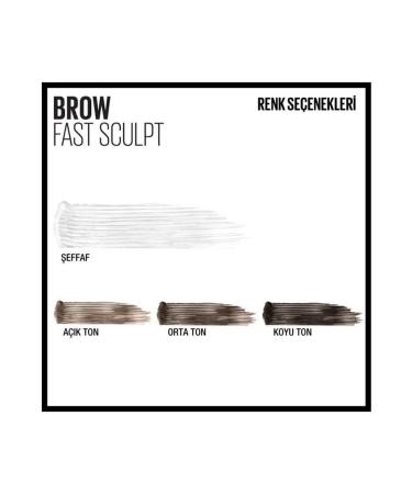 Maybelline New York Brow Fast Sculpt Brow Gel No: 01 Blonde - Buy Online on GoSupps.com